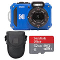Blue Digital Camera with 32GB microSDHC Card A4055
