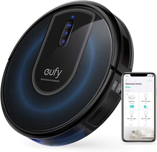 Robot Vacuum with Self Emptying, 2.85-Inch Slim Design D421416