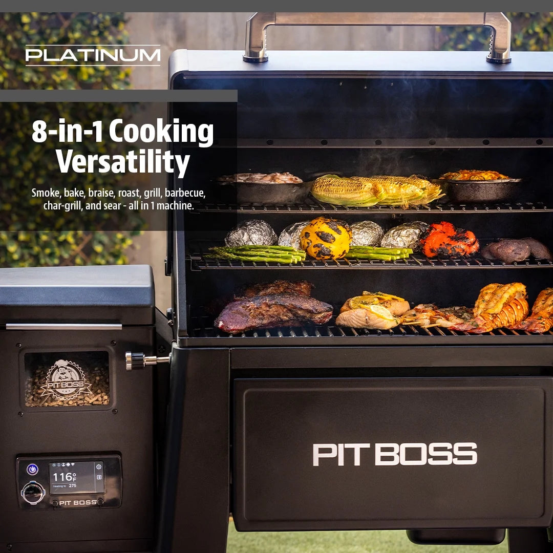 Wood Pellet Grill with Wi-Fi U87689