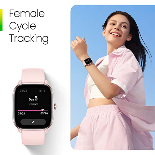 Black Smart Watch with GPS, Heart Rate Monitor, 15-Day Battery Life O56752