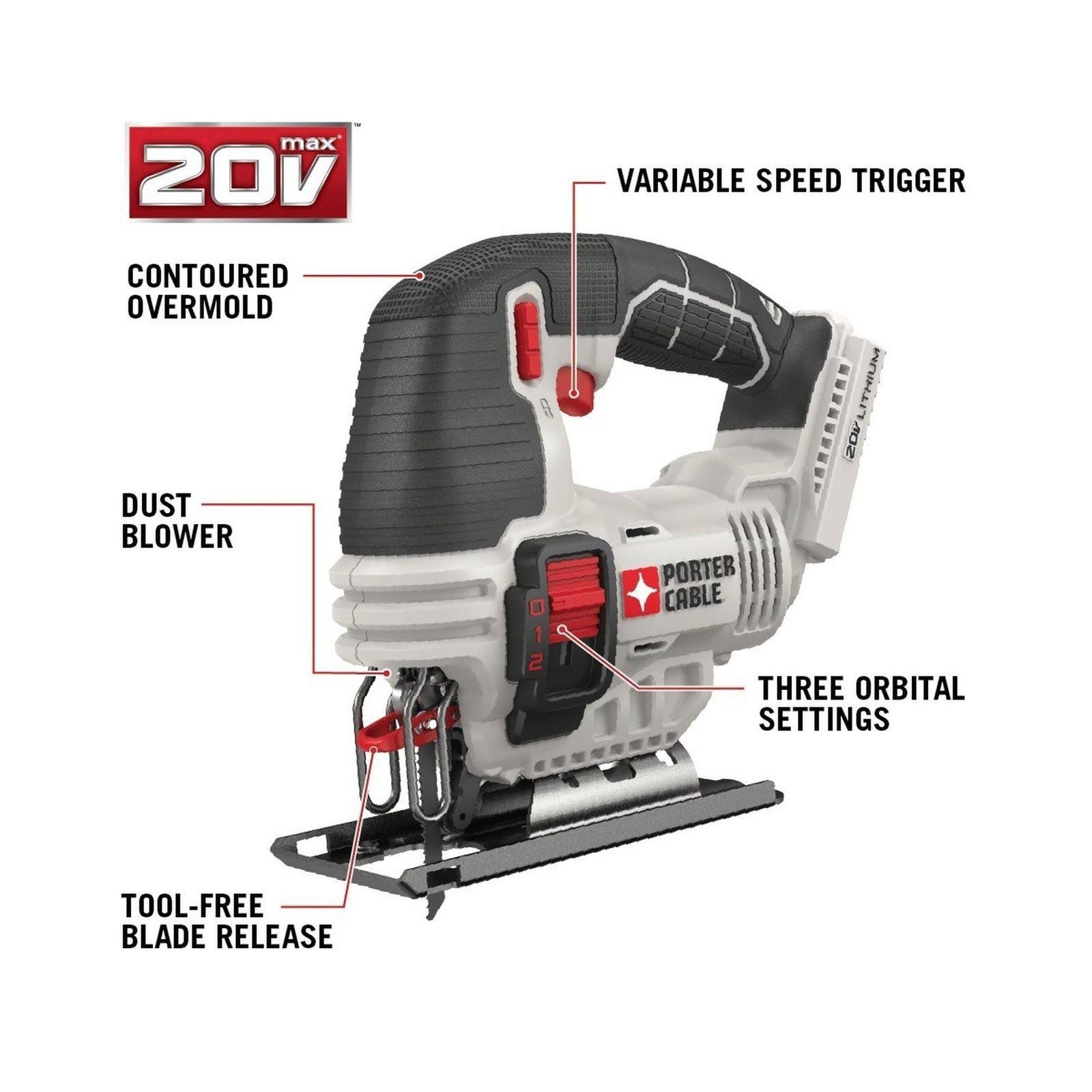 20-Volt Max Lithium Jigsaw U30489