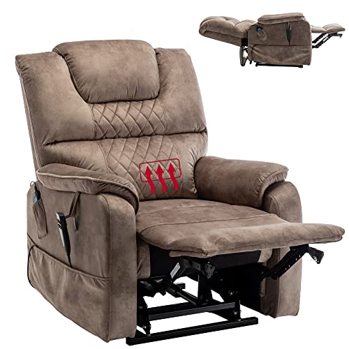 Yellow Heavy Duty Electric Recliner Lift Chair R948