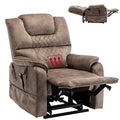 Yellow Heavy Duty Electric Recliner Lift Chair R948