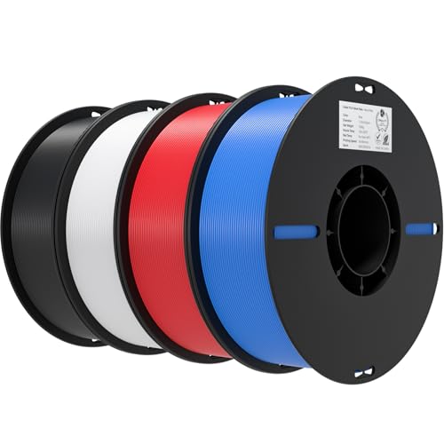 2kg Black & White PLA 1.75mm Filament Bundle S948487
