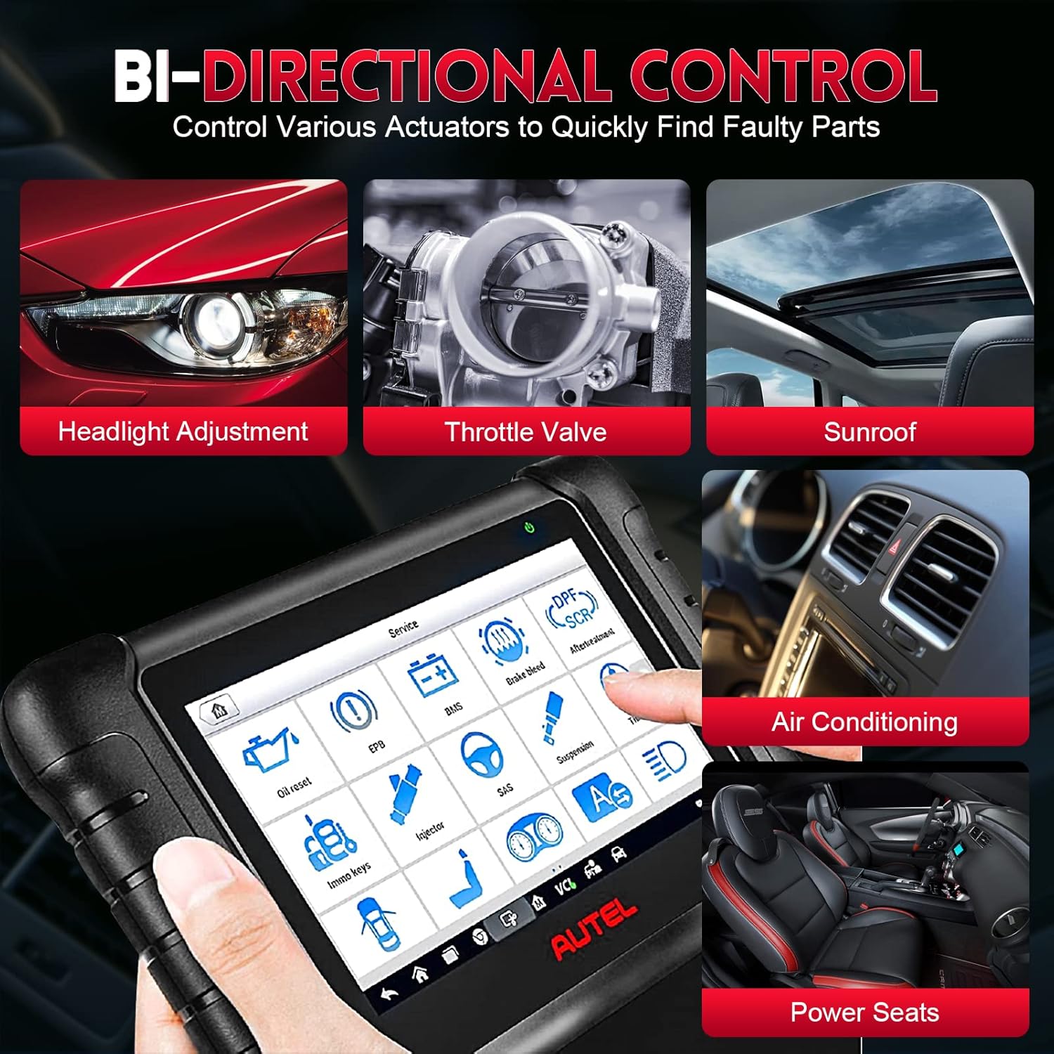 Bidirectional Scan Tool with 28+ Services J2469