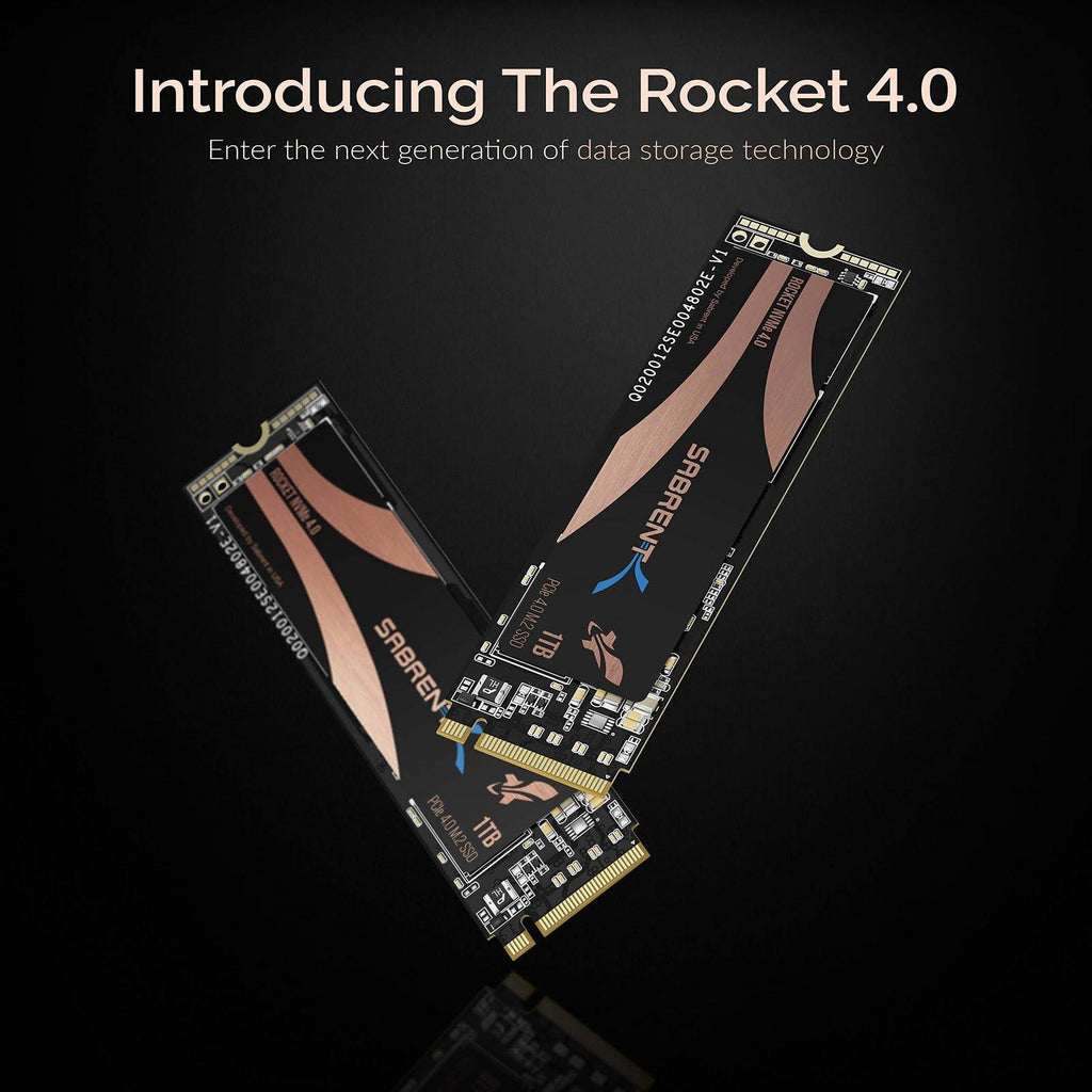 1TB NVMe 4.0 PCIe M.2 Internal Solid State Drive R293