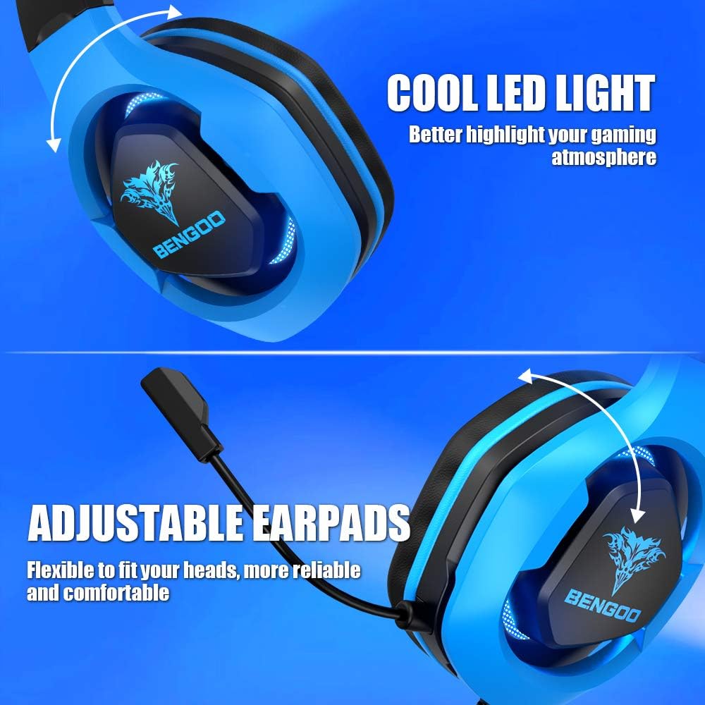 Blue Gaming Headset with Mic D810