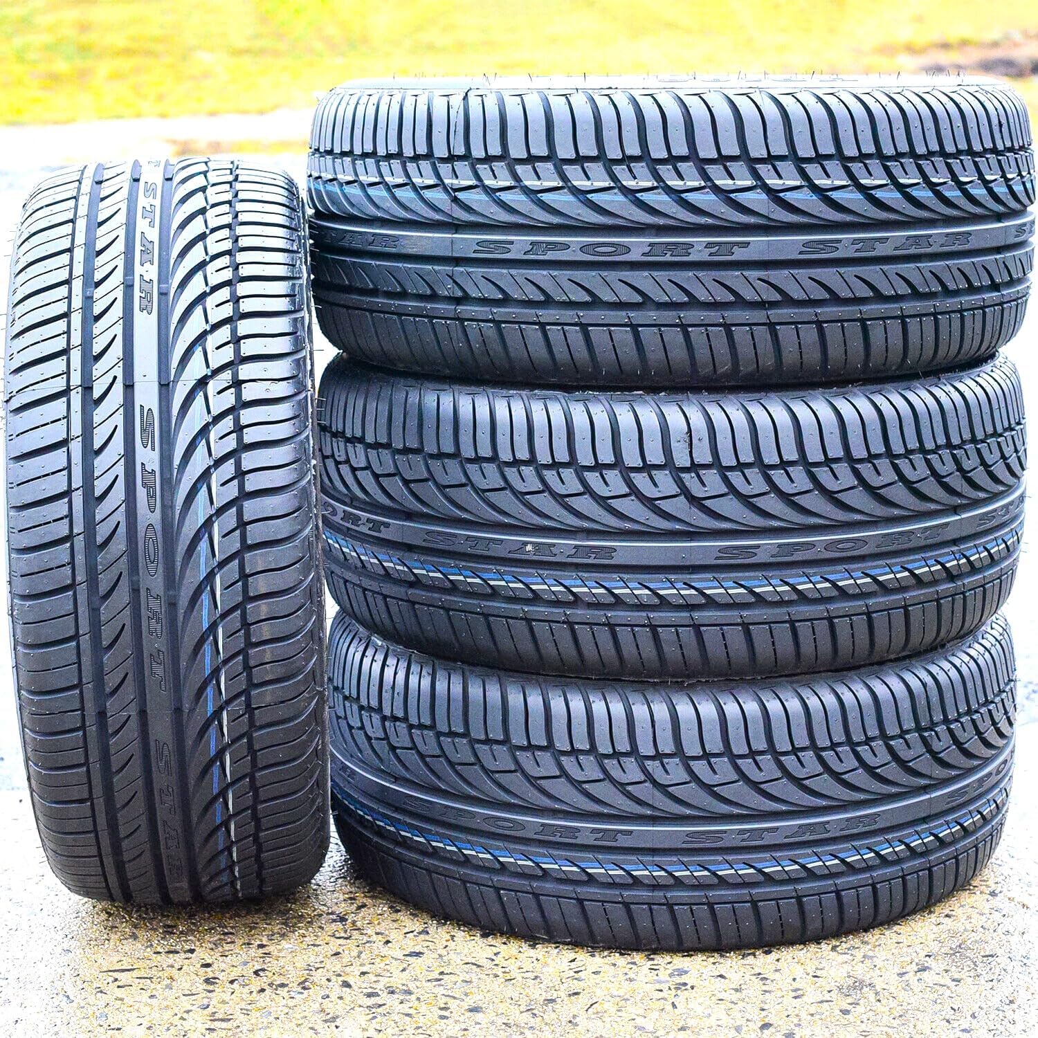 Set of 4 All-Season Passenger Car Performance Radial Tires 185/65R15 88H Y713038