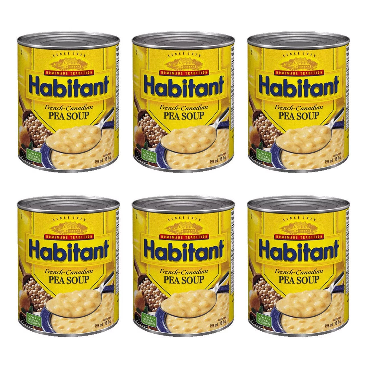 French Canadian Pea Soup 796ml 6-Pack X818392