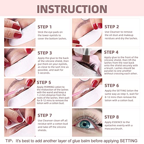 Lash Lift Kit, 3 Full Applications K185751