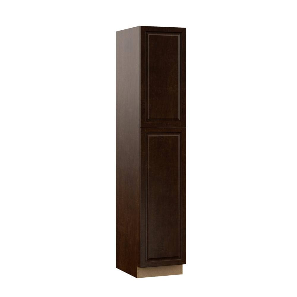 18x90x23.75 in. Espresso Pantry Kitchen Cabinet P9254