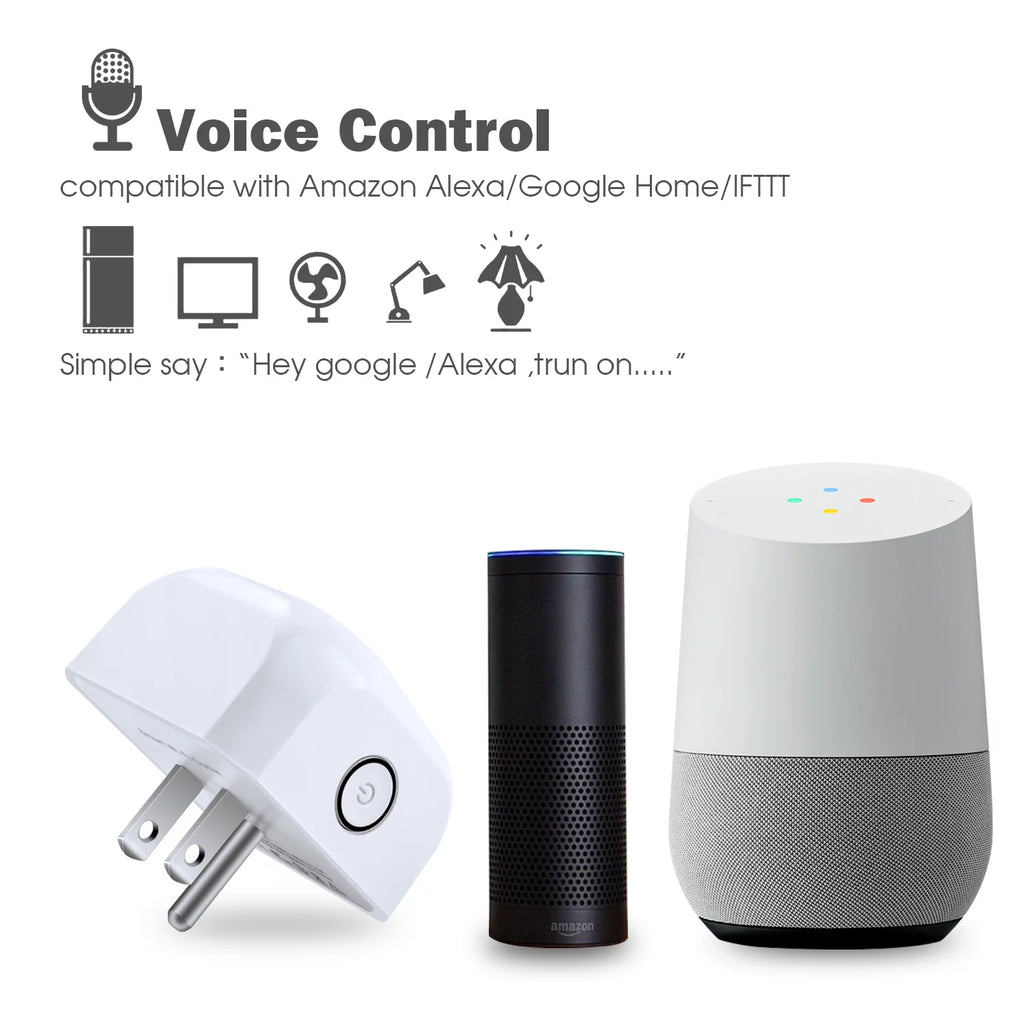 Smart Plug 3 Pack Wifi Mini Outlets Smart Socket Z747768