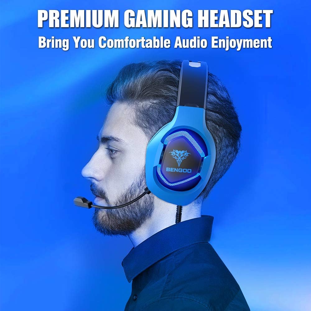 Blue Gaming Headset with Mic D810