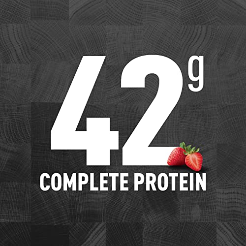 Strawberry 42g High Protein Milk Shake, 14 Fl Oz (2 Packs of 12) K52640