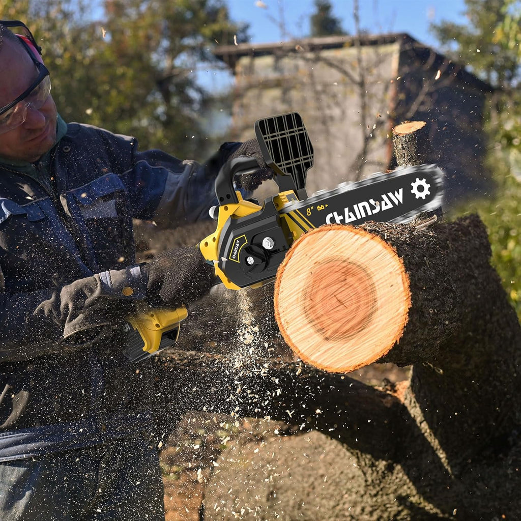 Mini Chainsaw 8 Inch Brushless Cordless Pruning Chainsaw M12144