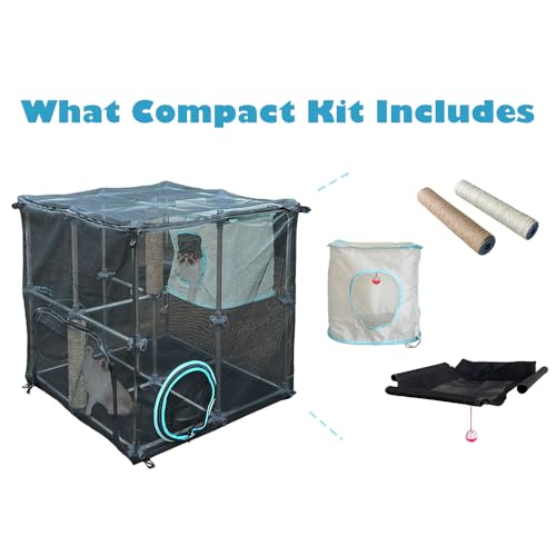 Catio Outdoor Cat Enclosure, Mega Kit F2367