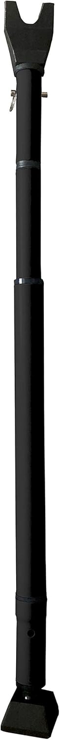 Adjustable-Length Door Security Bar, 28 to 45 Inches, Pack of 2 F38653