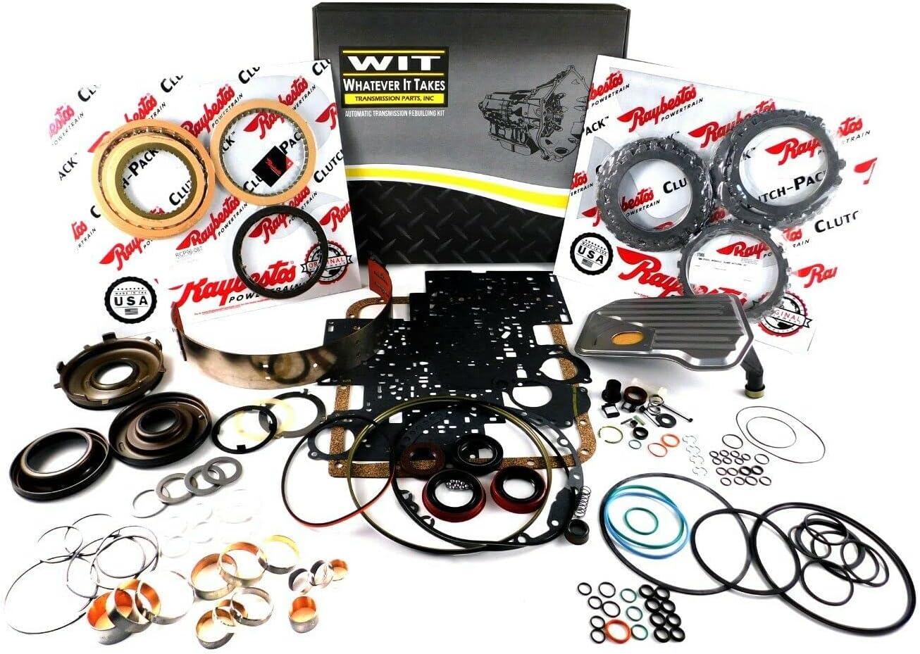 4L60E Transmission Rebuild Kit with Steels and Pistons F8574