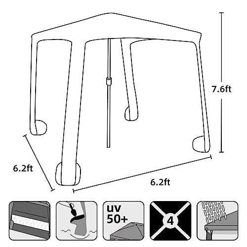 Beach Cabana Canopy Tent B544