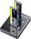 Dual-Bay M.2 SATA Docking Station, M.2 SSD Enclosure E145