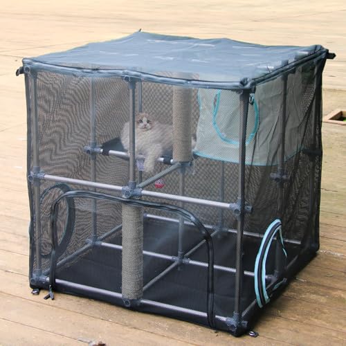 Catio Outdoor Cat Enclosure, Mega Kit F2367