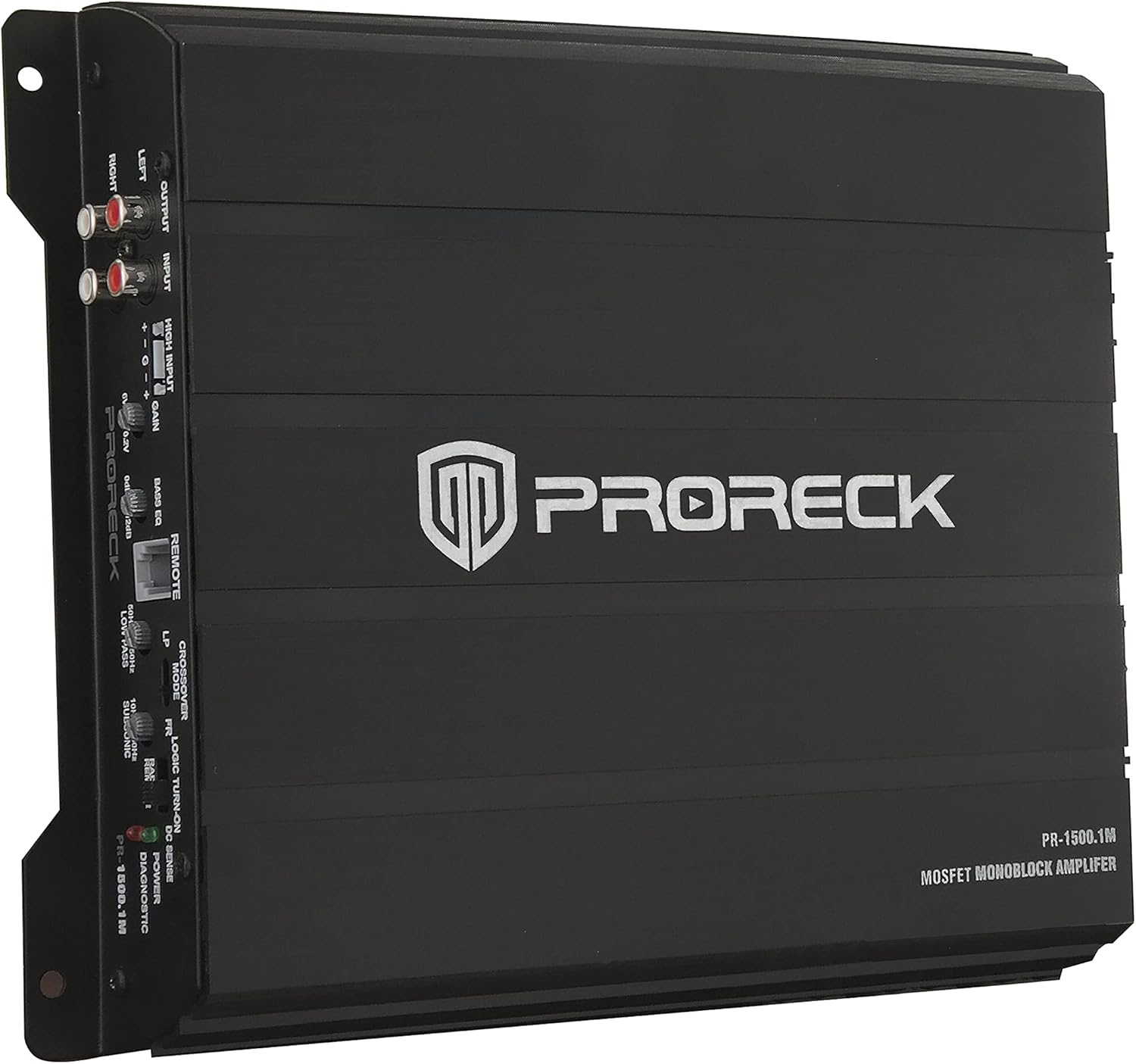 1500W Dual 12" Car Subwoofer with Loaded Enclosure and Mono Block Amplifier Z3278