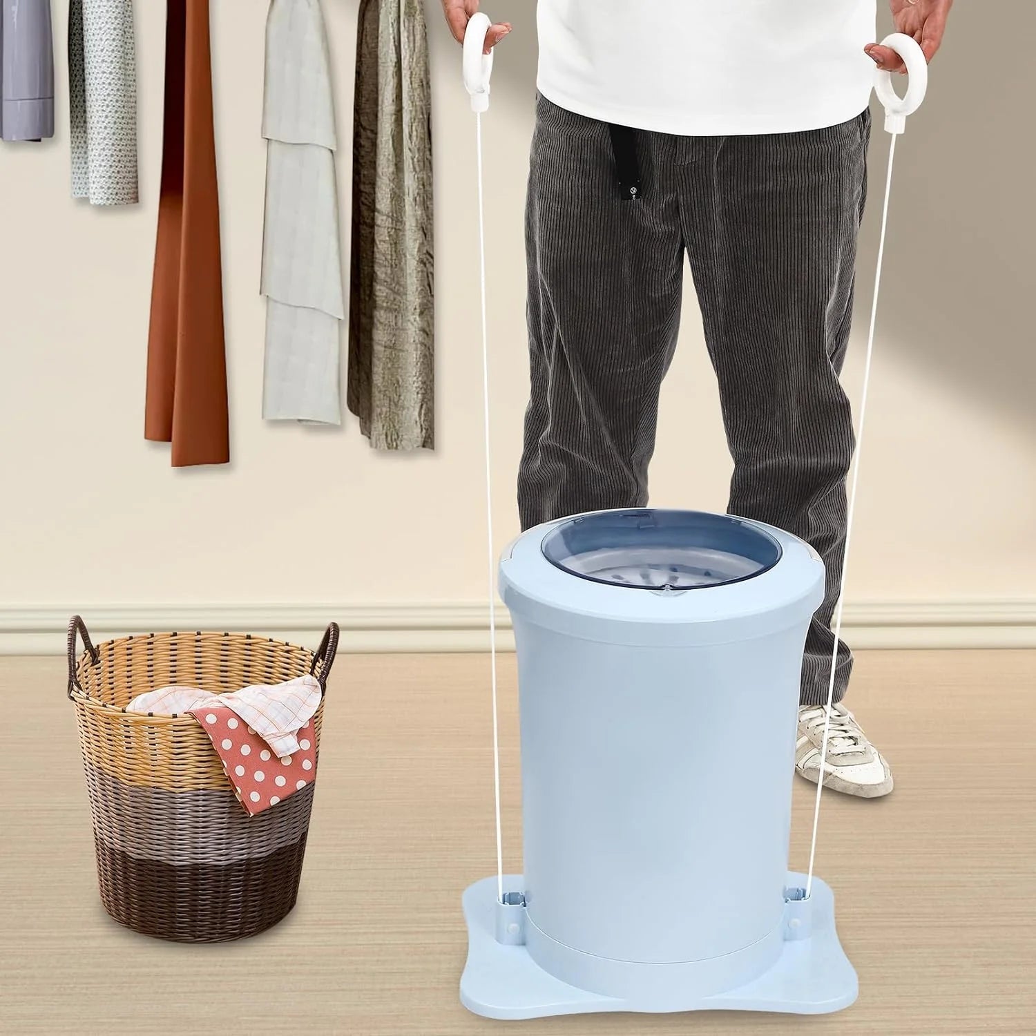 12L Manual Spin Dryer with Drain Hose M402144