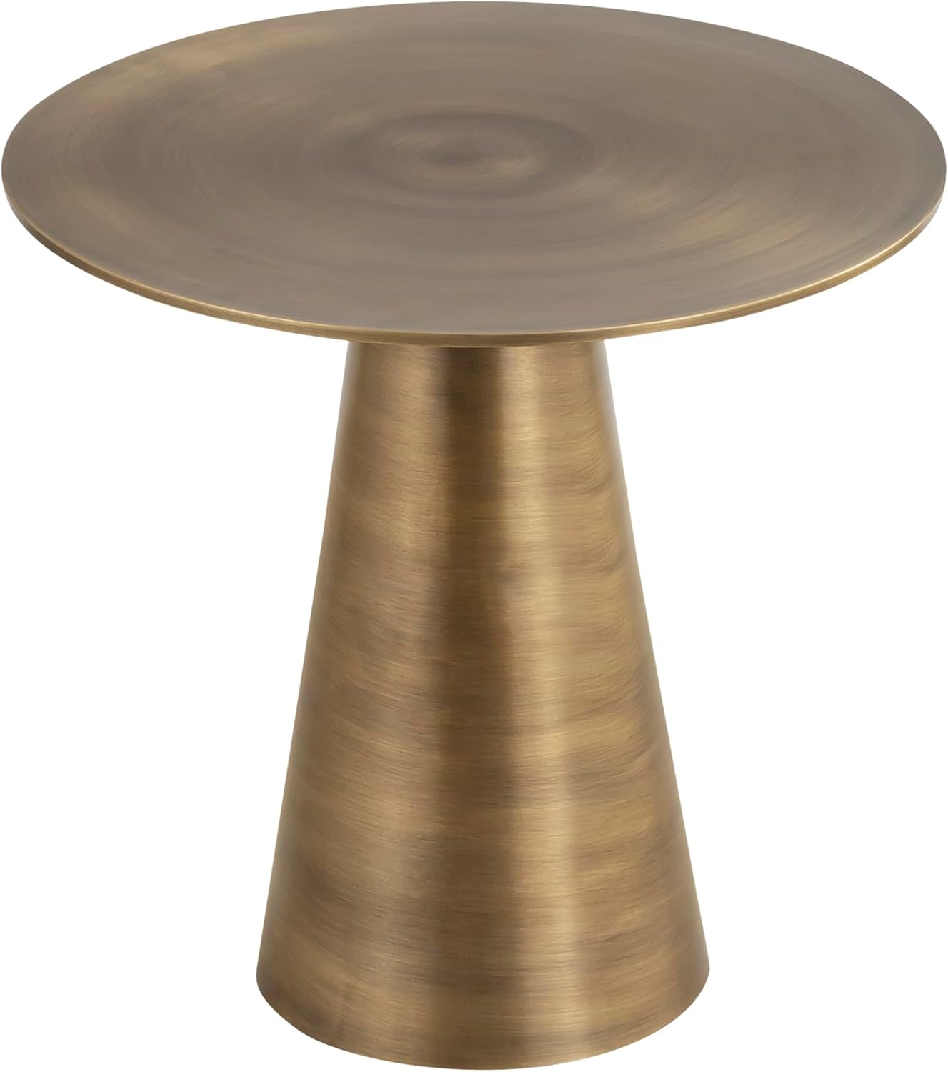 Antique Brass Finished Side Table O2967