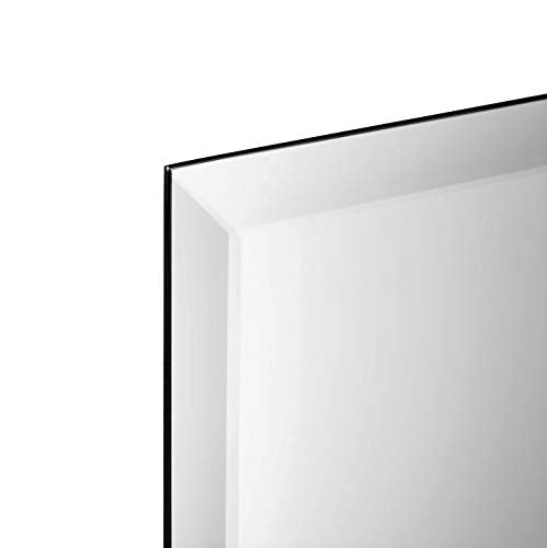 16" x 60" Frameless Full-Length Rectangle Mirror with Beveled Edge P969486