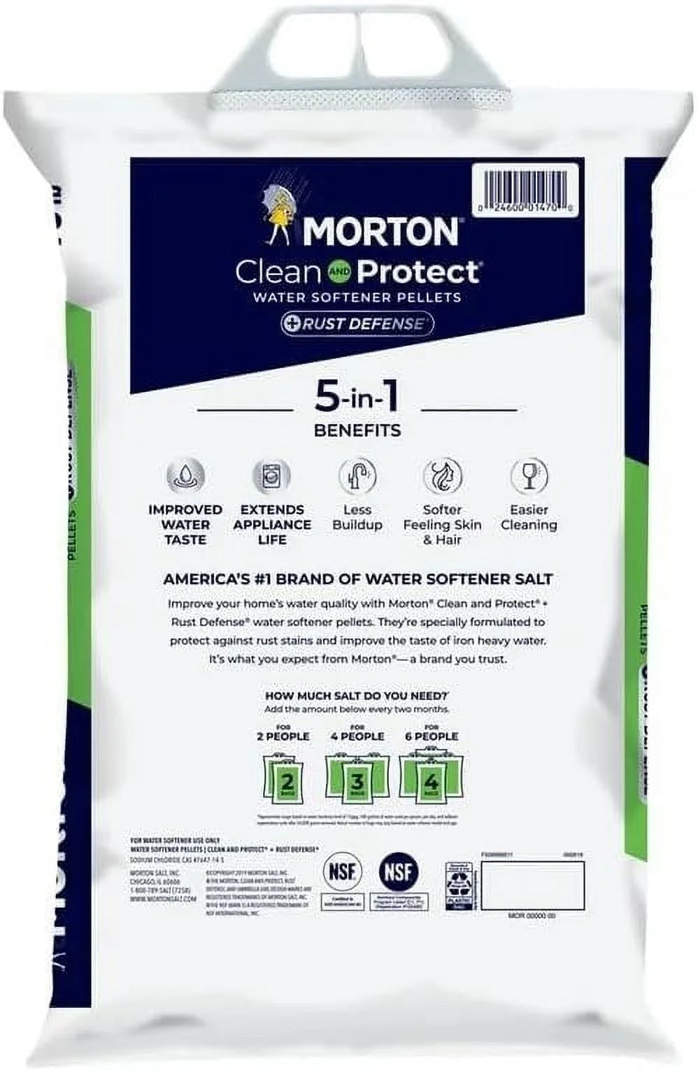 40 lb 3 Pack Water Softener Salt Pellets T692