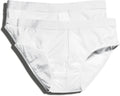 Mens Classic Sport Briefs (Pack of 2) (White) D561