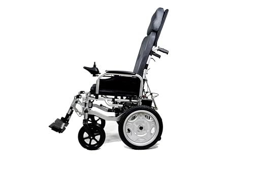 Reclining Foldable Electric Wheelchair (Black) S9478