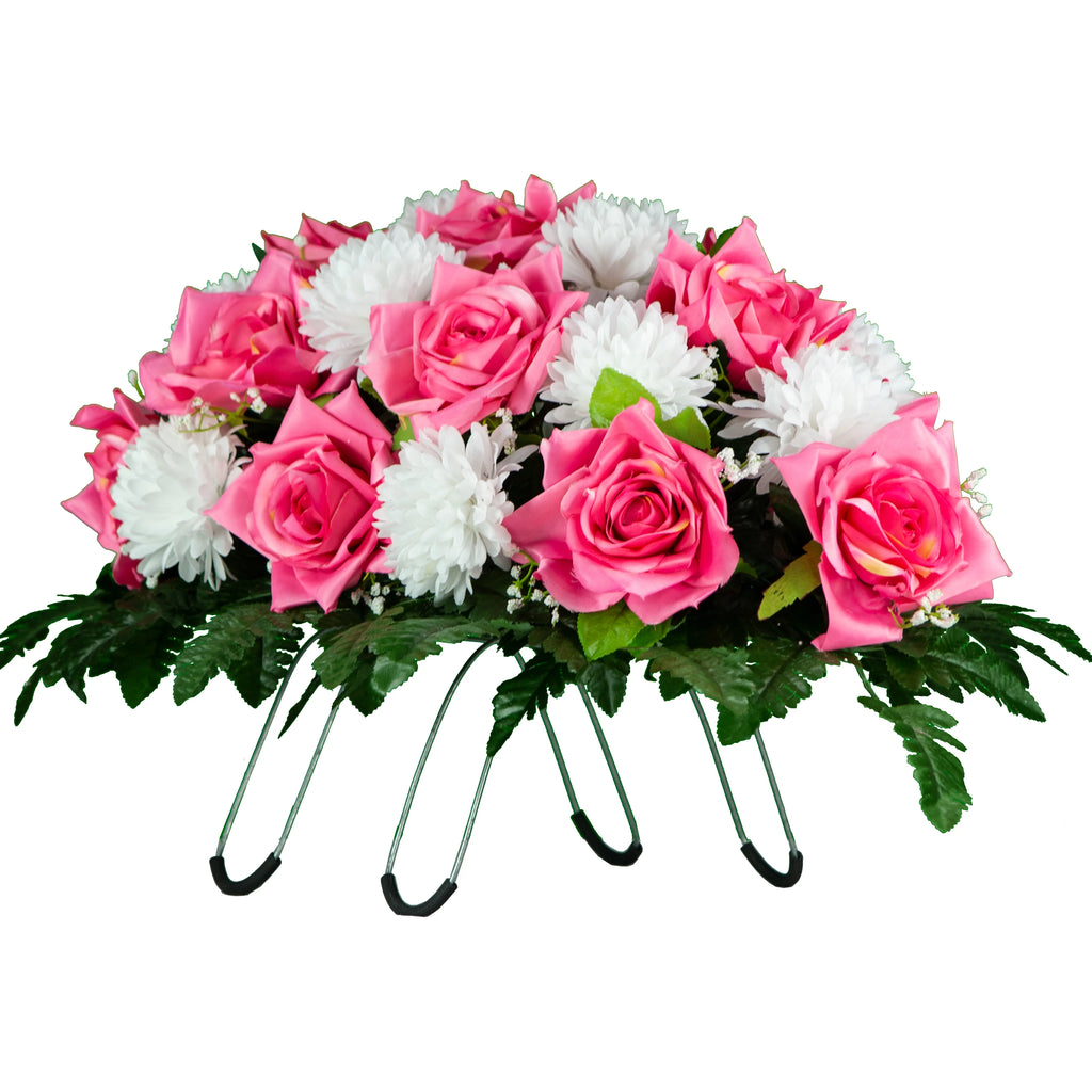 30" Artificial Cemetery Flowers Y882
