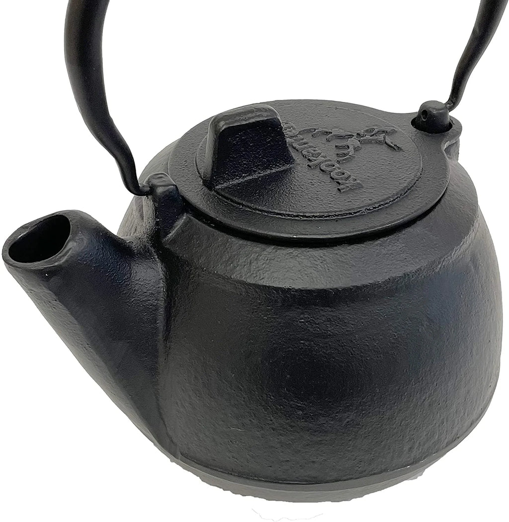 2 QT Cast Iron Steaming Tea Pot R702767