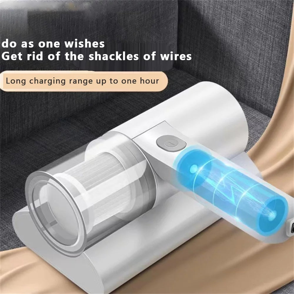 Wireless Handheld Dust Mite Vacuum UV Vacuum D450624
