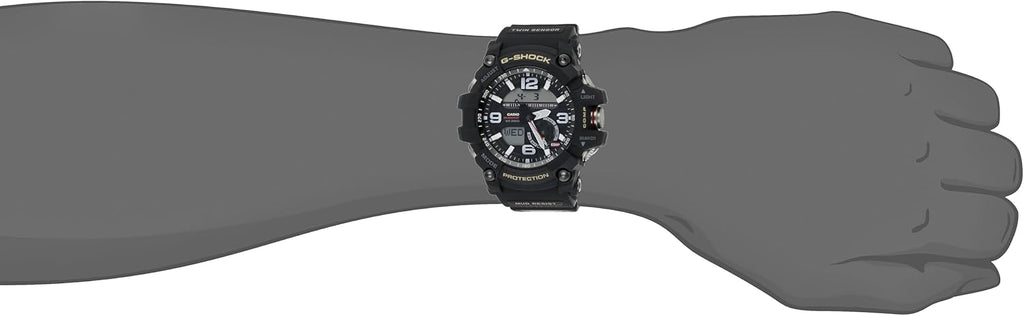 Black Twin Sensor Sports Watch P618
