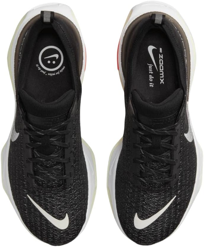Black Dark Grey White Road Running Shoes D5514