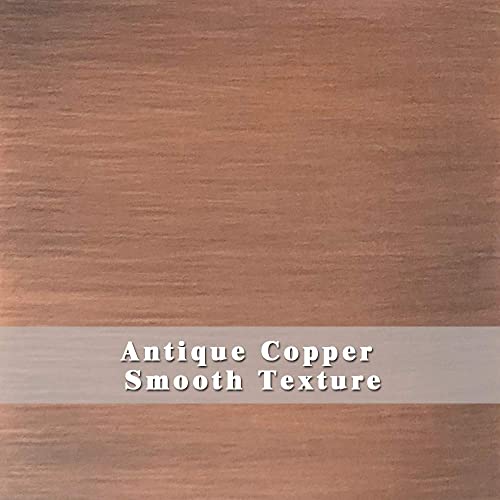 Light Hammered-Antique Copper Stainless Steel Kitchen Vent Hood U4533