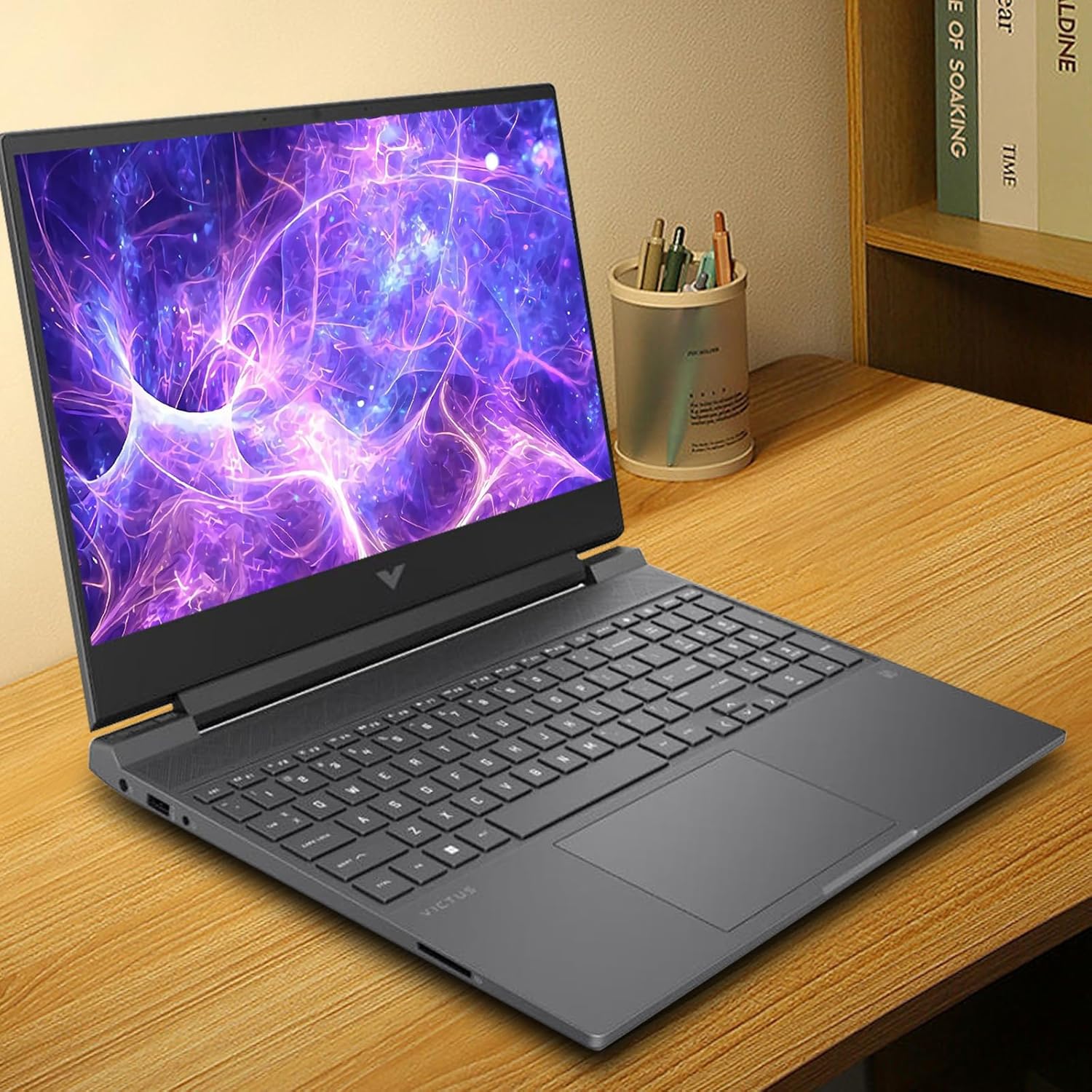 15.6" FHD 144Hz Gaming Laptop, AMD Ryzen 5 5600H, 16GB RAM, 512GB SSD, NVIDIA GeForce RTX 3050 Ti, Mica Silver M745571