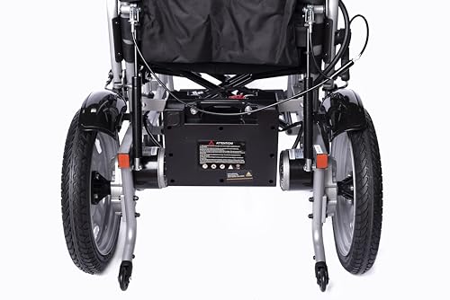 Reclining Foldable Electric Wheelchair (Black) S9478
