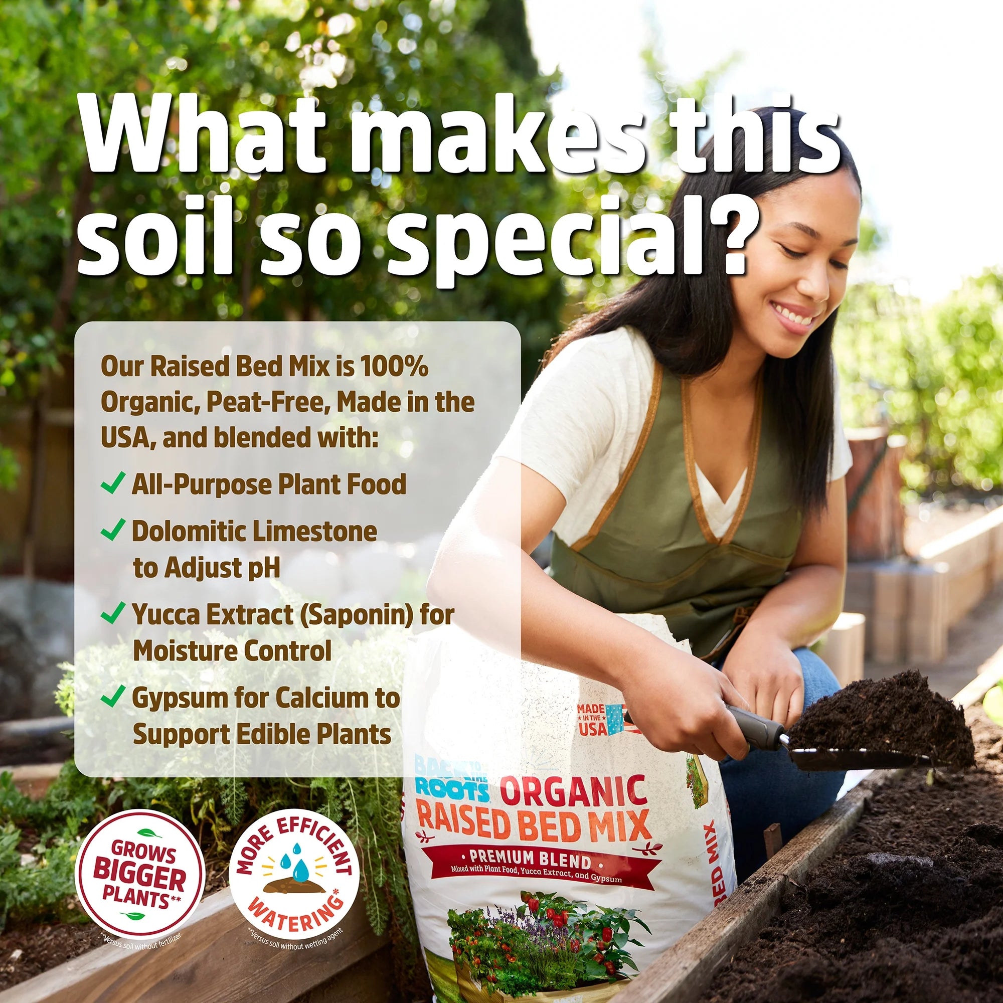 60 1 cu. ft. bags Organic Raised Bed Mix O9897