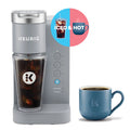 Gray Iced and Hot Single-Serve K-Cup Pod Coffee Maker H131