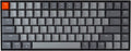 75% Layout Bluetooth Wireless Mechanical Keyboard with Brown Switch White LED Backlit USB C 84 Keys U868