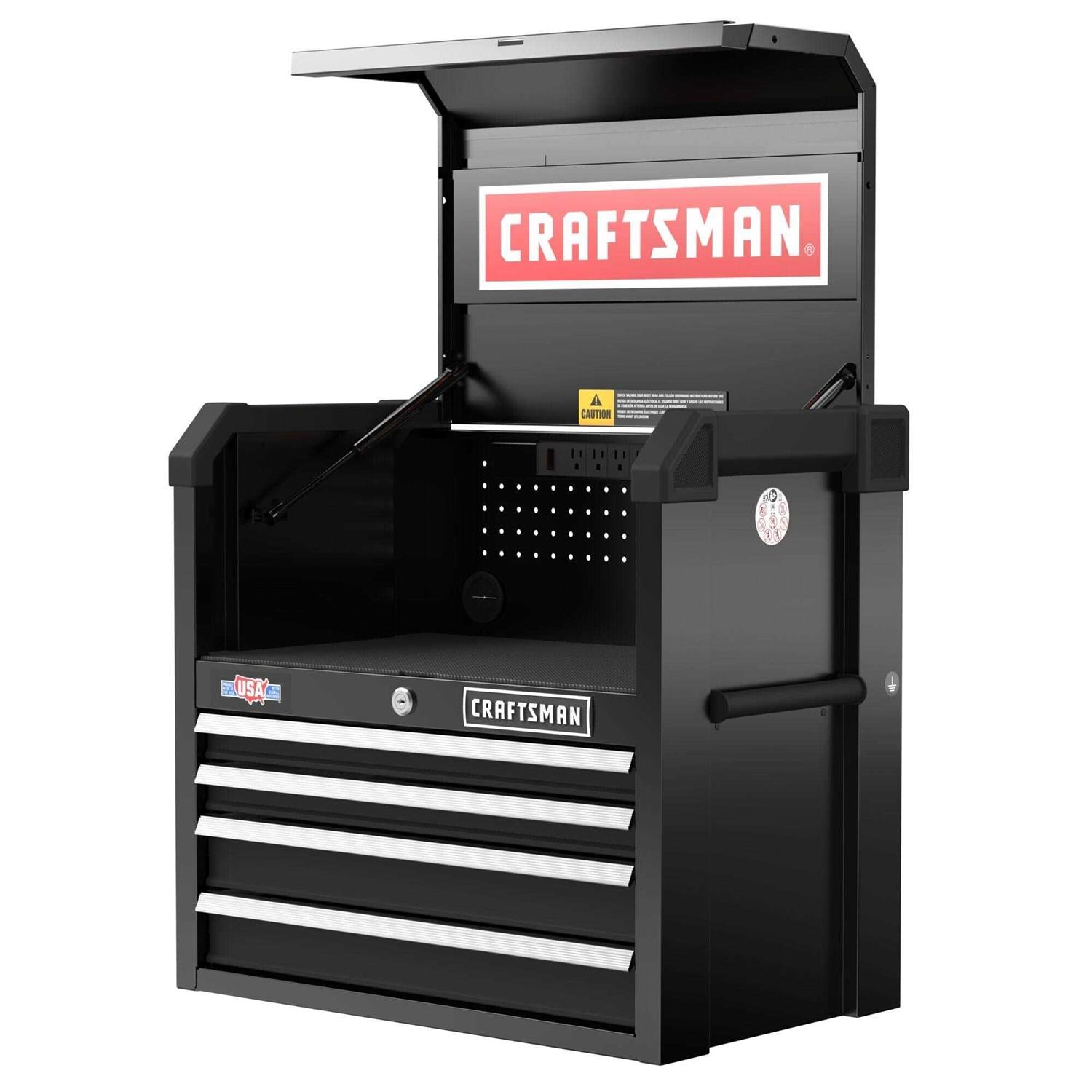 26-in W x 24.7-in H 4-Drawer Steel Tool Chest I7217