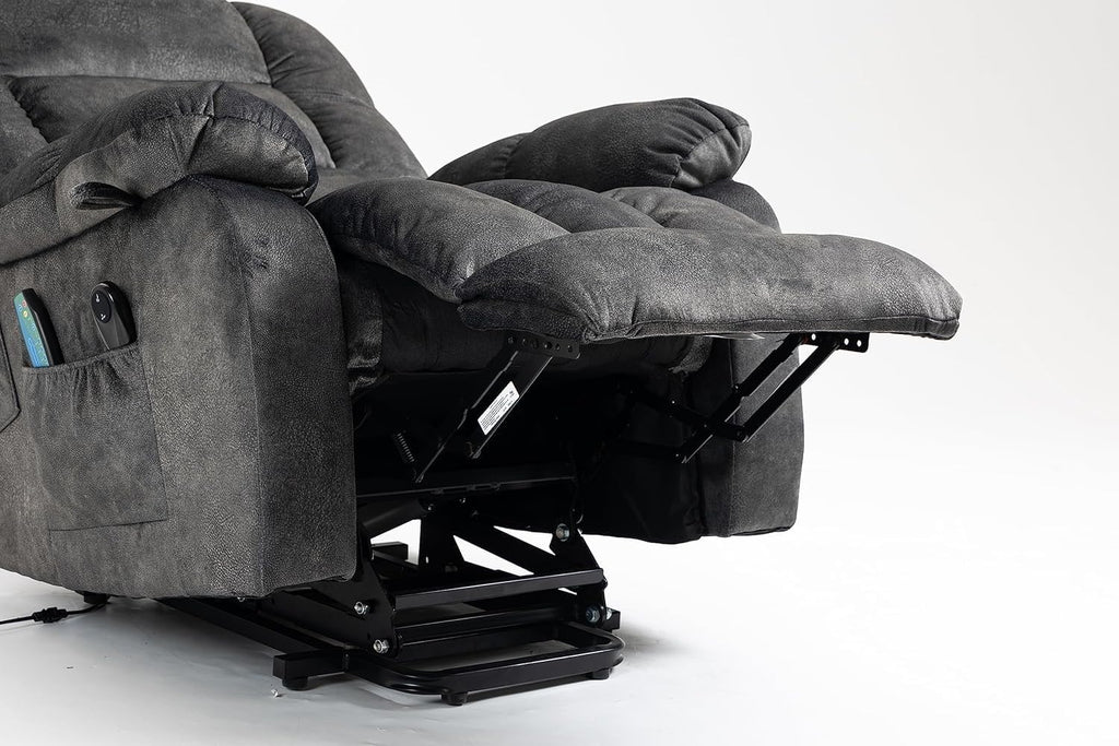Oversized Dual Motor Lift Recliner with Heat and Massage H899