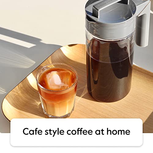 1 Quart Black Cold Brew Coffee Maker T325359
