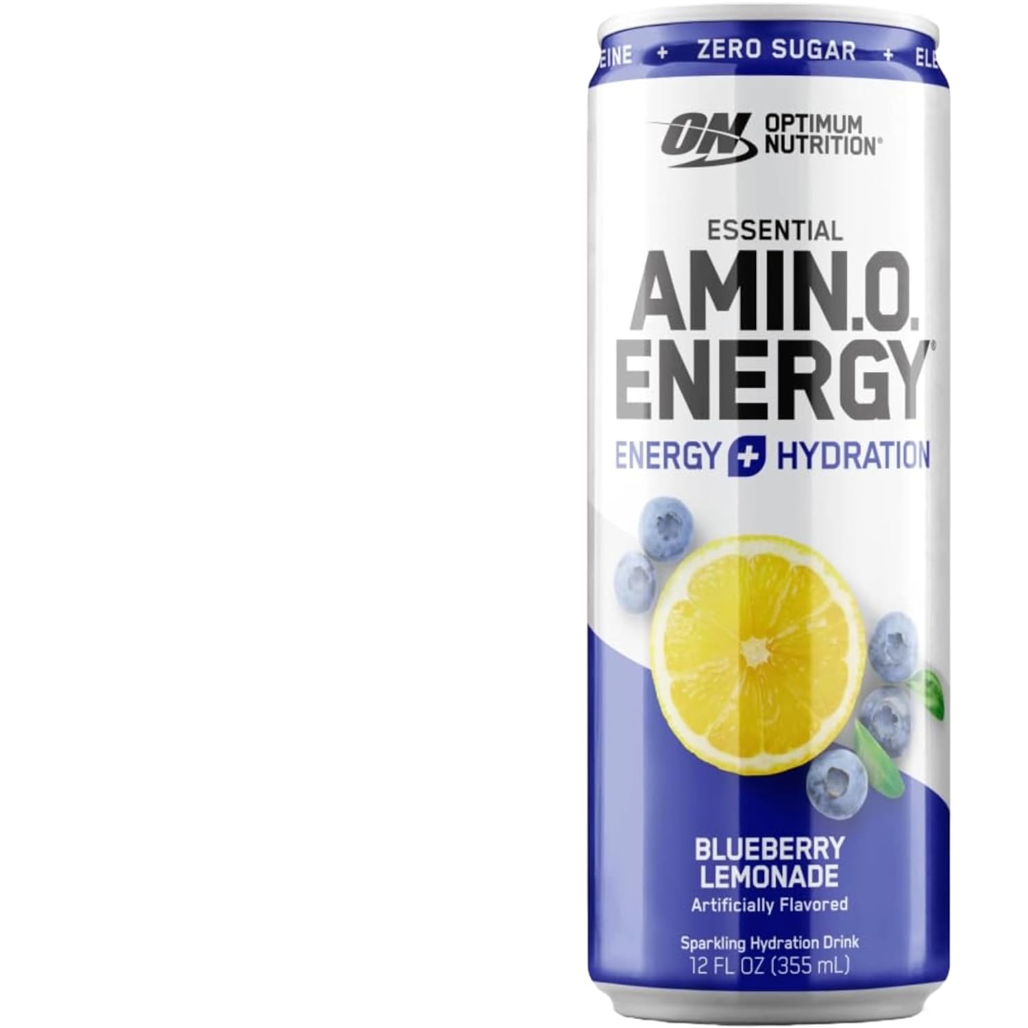Blueberry Lemonade Sparkling Hydration Drink, 12 Fl Oz Pack of 7 V556
