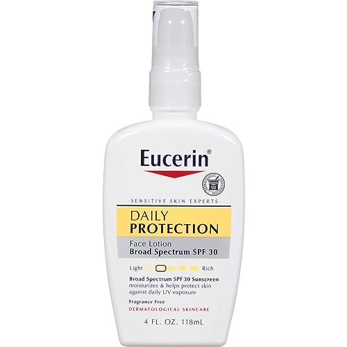 4 Fl Oz Broad Spectrum SPF 30 Face Sunscreen Lotion E8792