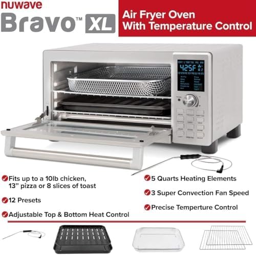 30-QT XL Air Fryer Toaster Oven with Temperature Controls K16708