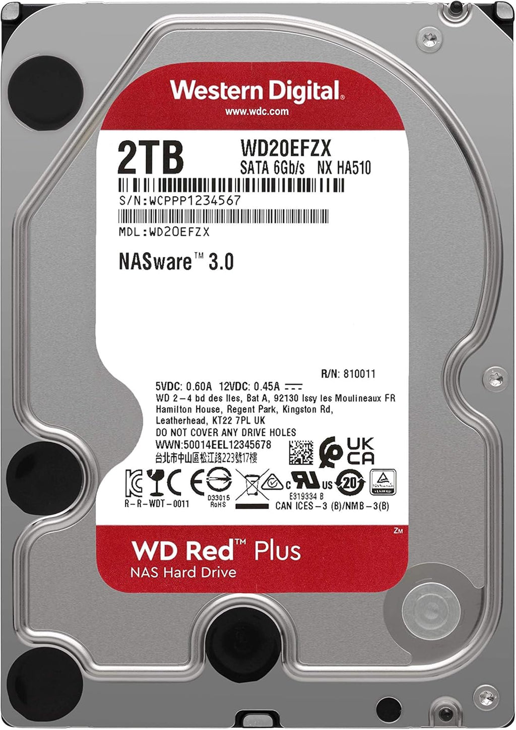 8TB NAS Internal Hard Drive HDD H739